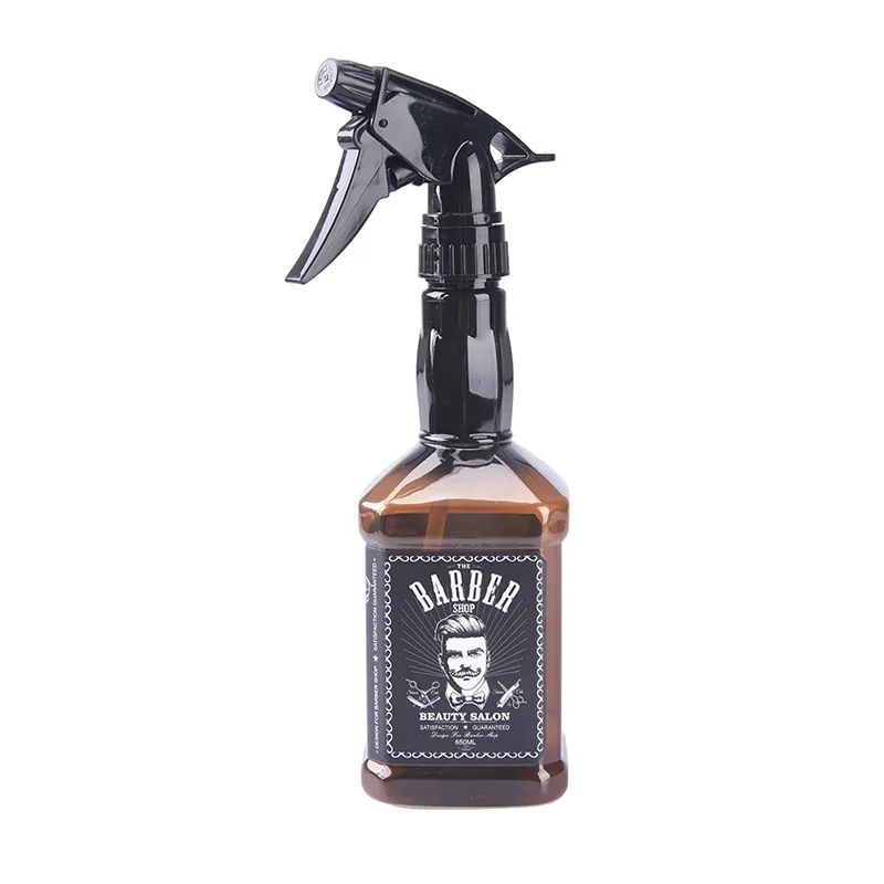 650ML Hairdressing Empty Spray Bottle Refillable Mist Bottle Alcohol Disinfectant Dispenser Salon Barber Water Sprayer For Hair MIX 10