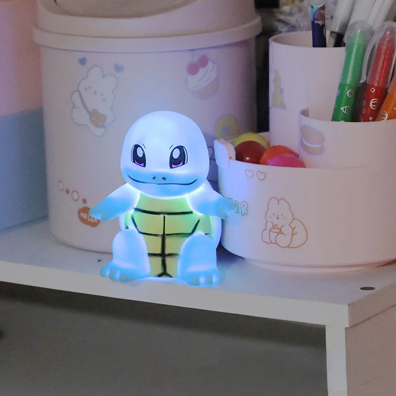 Pokemon Pikachu Night Light Cute Anime Soft Light Bedroom Bedside LED Light Room Decoration Children’s Toy Gift MIX 13