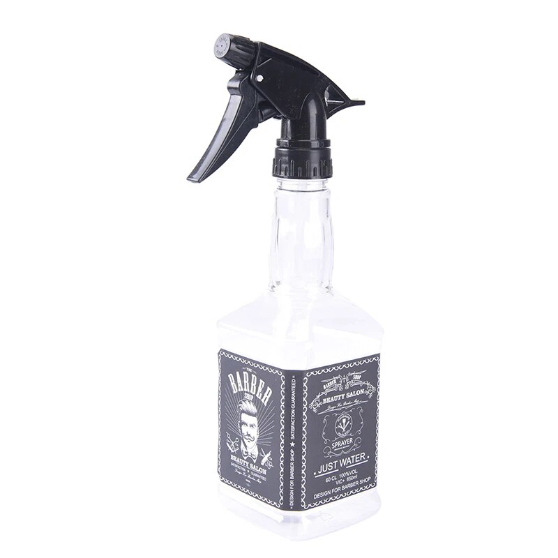650ML Hairdressing Empty Spray Bottle Refillable Mist Bottle Alcohol Disinfectant Dispenser Salon Barber Water Sprayer For Hair MIX 9